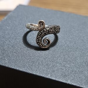 Kay Disney Treasures Nightmare Before Christmas 1/2 Ct Sterling Silver Ring